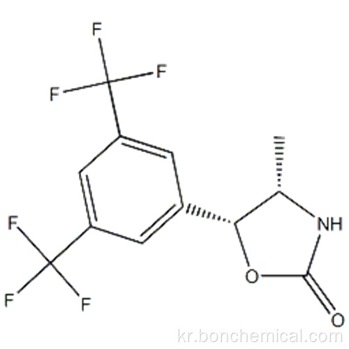 (4S, 5R) -5- [3,5- 비스 (트리 플루오로 메틸) 페닐] -4- 메틸 -1,3- 옥사 졸리 딘 -2- 온 CAS 875444-08-9